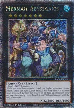 Mermail Abyssgaios (V.5 - Quarter Century Secret Rare)