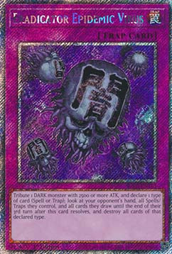 Eradicator Epidemic Virus (V.1 - Platinum Secret Rare)