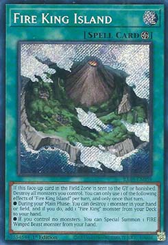 Fire King Island (V.3 - Secret Rare)
