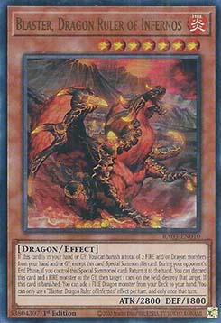 Blaster, Dragon Ruler of Infernos (V.2 - Ultra Rare)