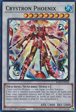 Crystron Phoenix (V.1 - Super Rare)