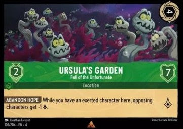 Ursula's Garden - Full of the Unfortunate