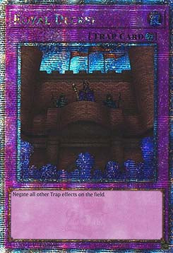 Royal Decree (V.2 - Quarter Century Secret Rare)
