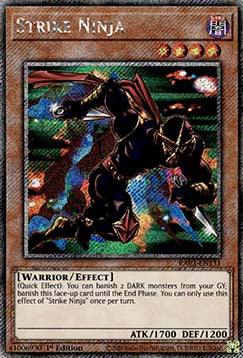 Strike Ninja (V.1 - Platinum Secret Rare)