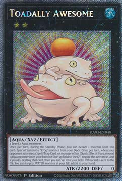 Toadally Awesome (V.4 - Platinum Secret Rare)
