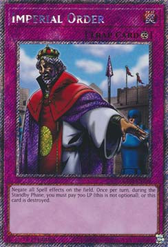 Imperial Order (V.1 - Platinum Secret Rare)