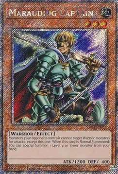 Marauding Captain (V.1 - Platinum Secret Rare)