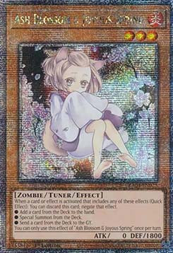 Ash Blossom & Joyous Spring (V.5 - Quarter Century Secret Rare)