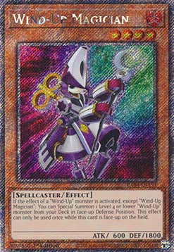 Wind-Up Magician (V.1 - Platinum Secret Rare)