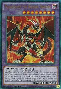 Masquerade the Blazing Dragon (V.7 - Ultimate Rare)
