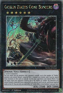 Goblin Bikers Gone Bonkers (V.2 - Quarter Century Secret Rare)