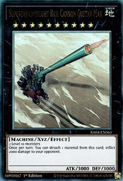 Superdreadnought Rail Cannon Gustav Max (V.7 - Ultimate Rare)