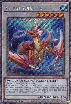 Coral Dragon (V.4 - Platinum Secret Rare)