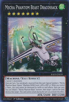 Mecha Phantom Beast Dracossack (V.1 - Super Rare)
