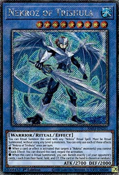 Nekroz of Trishula (V.1 - Platinum Secret Rare)