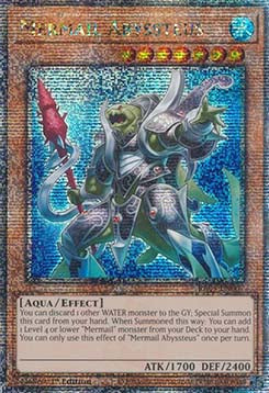 Mermail Abyssteus (V.5 - Quarter Century Secret Rare)