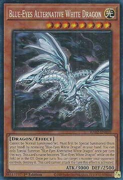 Blue-Eyes Alternative White Dragon (V.6 - Collectors Rare)