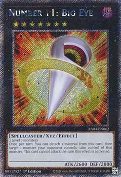 Number 11: Big Eye (V.4 - Platinum Secret Rare)