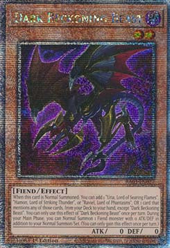 Dark Beckoning Beast (V.5 - Quarter Century Secret Rare)