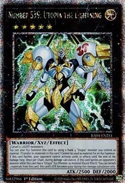 Number S39: Utopia the Lightning (V.2 - Quarter Century Secret Rare)