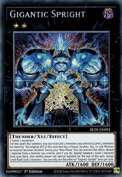 Gigantic Spright (V.1 - Secret Rare)