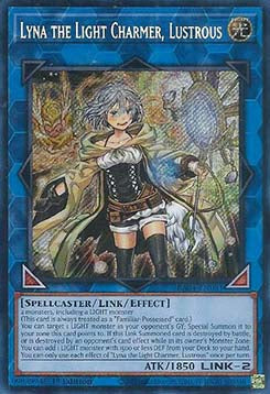 Lyna the Light Charmer, Lustrous (V.3 - Secret Rare)
