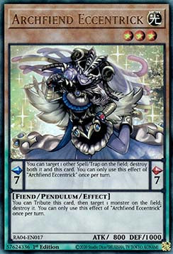 Archfiend Eccentrick (V.7 - Ultimate Rare)
