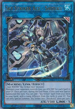 Sky Striker Ace - Shizuku (V.8 - Ultimate Rare)