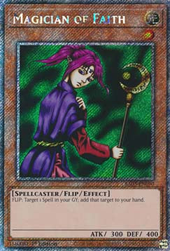 Magician of Faith (V.1 - Platinum Secret Rare)