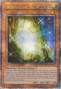 The White Stone of Ancients (V.2 - Quarter Century Secret Rare)