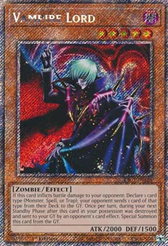 Vampire Lord (V.1 - Platinum Secret Rare)
