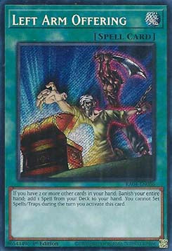 Left Arm Offering (V.3 - Secret Rare)