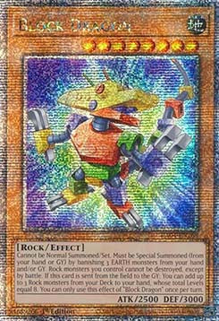 Block Dragon (V.2 - Quarter Century Secret Rare)