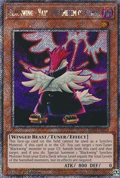 Blackwing - Vayu the Emblem of Honor (V.1 - Platinum Secret Rare)