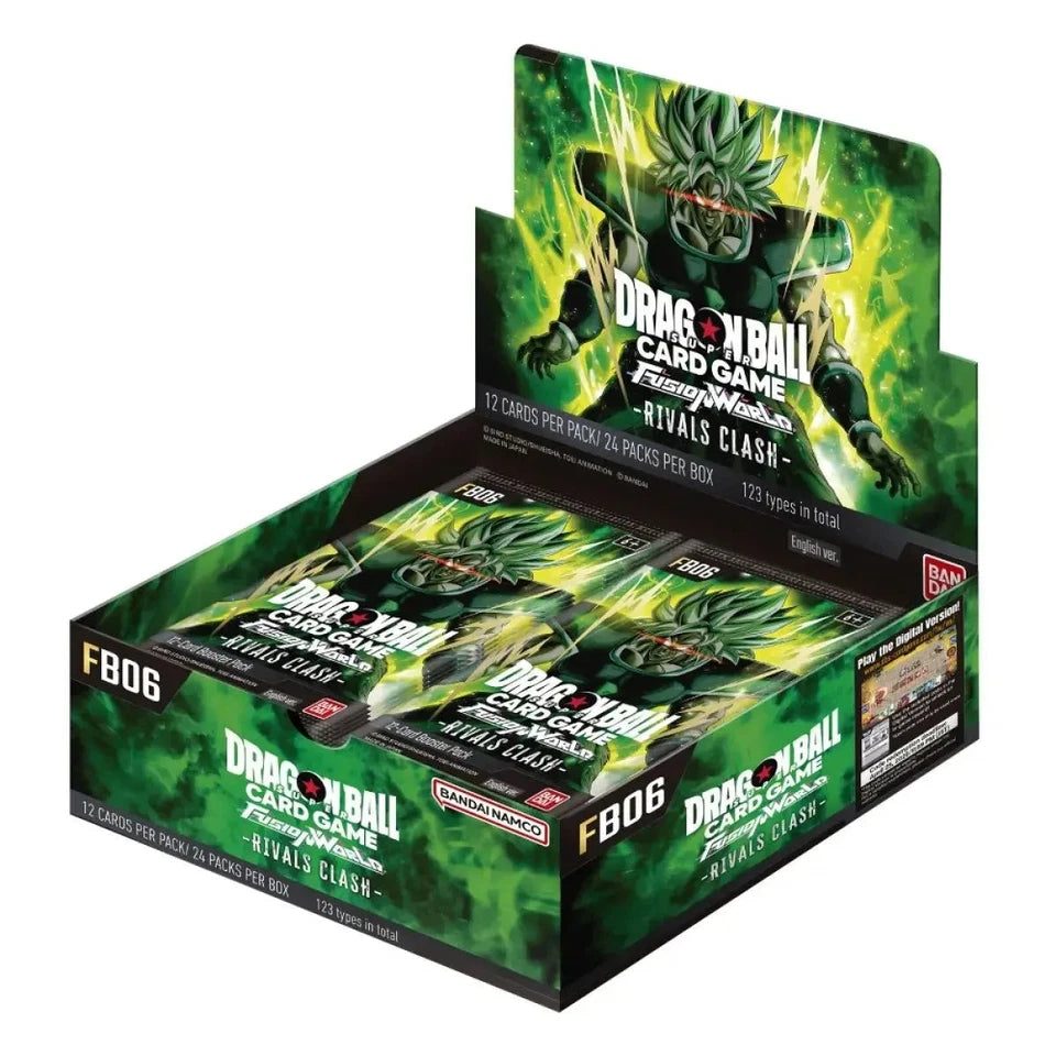 Dragon Ball Super Card Game Fusion World Box FB-06 Rival Clash ENG