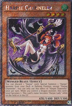 Harpie Channeler (V.1 - Platinum Secret Rare)
