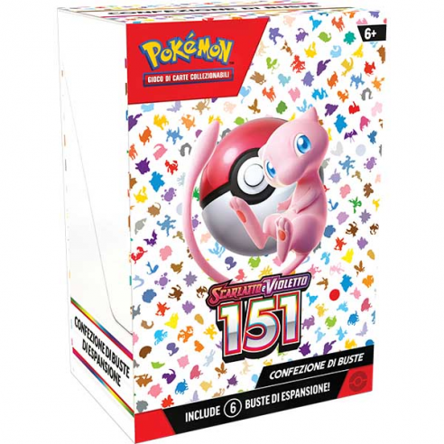 Scarlatto e Violetto 151 Bundle Da 6 Bustine 10 Carte (ITA)