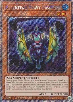 Atlantean Heavy Infantry (V.4 - Platinum Secret Rare)