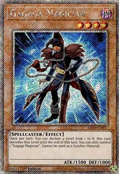 Gagaga Magician (V.4 - Platinum Secret Rare)