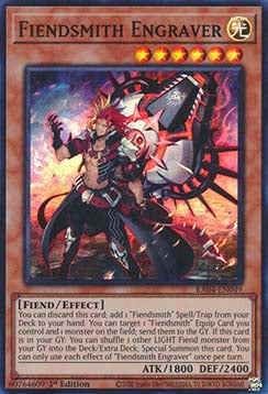 Fiendsmith Engraver (V.1 - Super Rare)