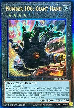 Number 106: Giant Hand (V.7 - Ultimate Rare)