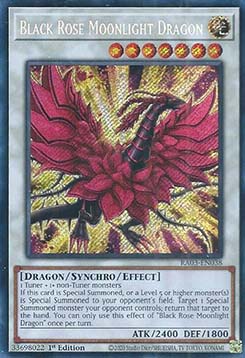 Black Rose Moonlight Dragon (V.3 - Secret Rare)