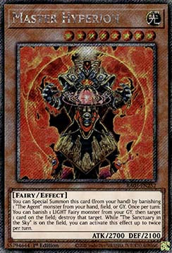 Master Hyperion (V.1 - Platinum Secret Rare)