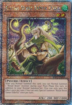 Ritual Beast Tamer Elder (V.5 - Quarter Century Secret Rare)