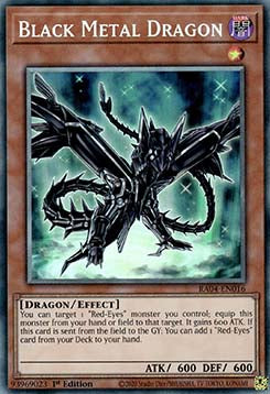 Black Metal Dragon (V.6 - Collectors Rare)