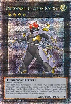 Evilswarm Exciton Knight (V.2 - Quarter Century Secret Rare)