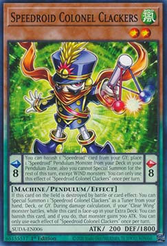 Speedroid Colonel Clackers