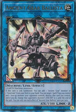 Ancient Gear Ballista (V.7 - Ultimate Rare)