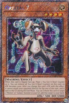 Orbital 7 (V.1 - Platinum Secret Rare)