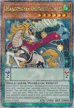 Majespecter Unicorn - Kirin (V.2 - Quarter Century Secret Rare)